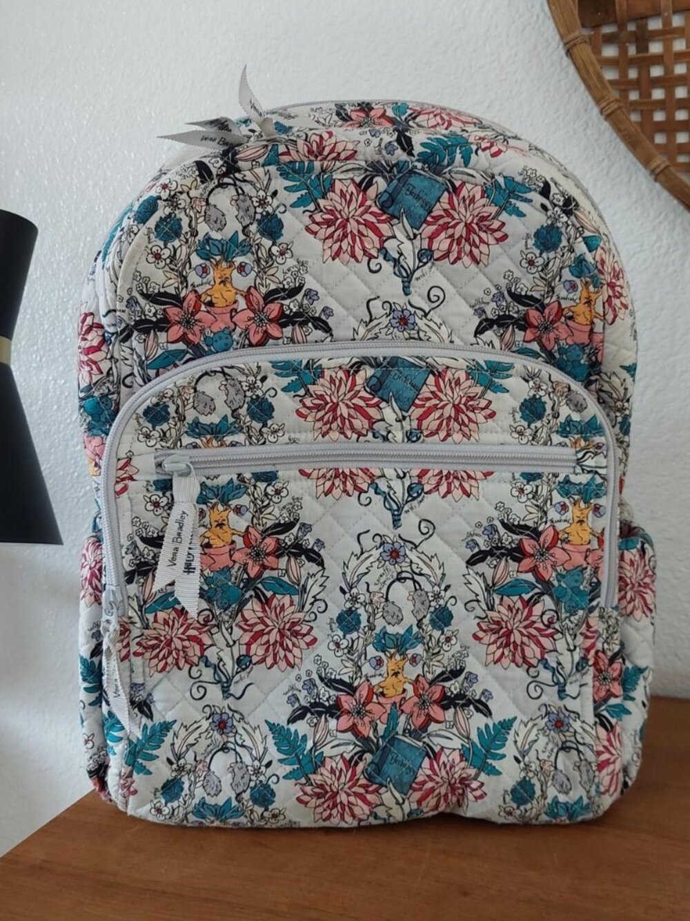 Harry Potter Vera Bradley backpack herbology with floral and botanical design fe